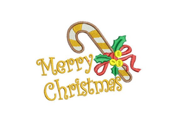 Christmas Candy Cane Embroidery Review