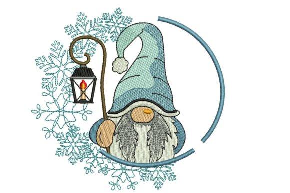 Snowflake Christmas Gnome
